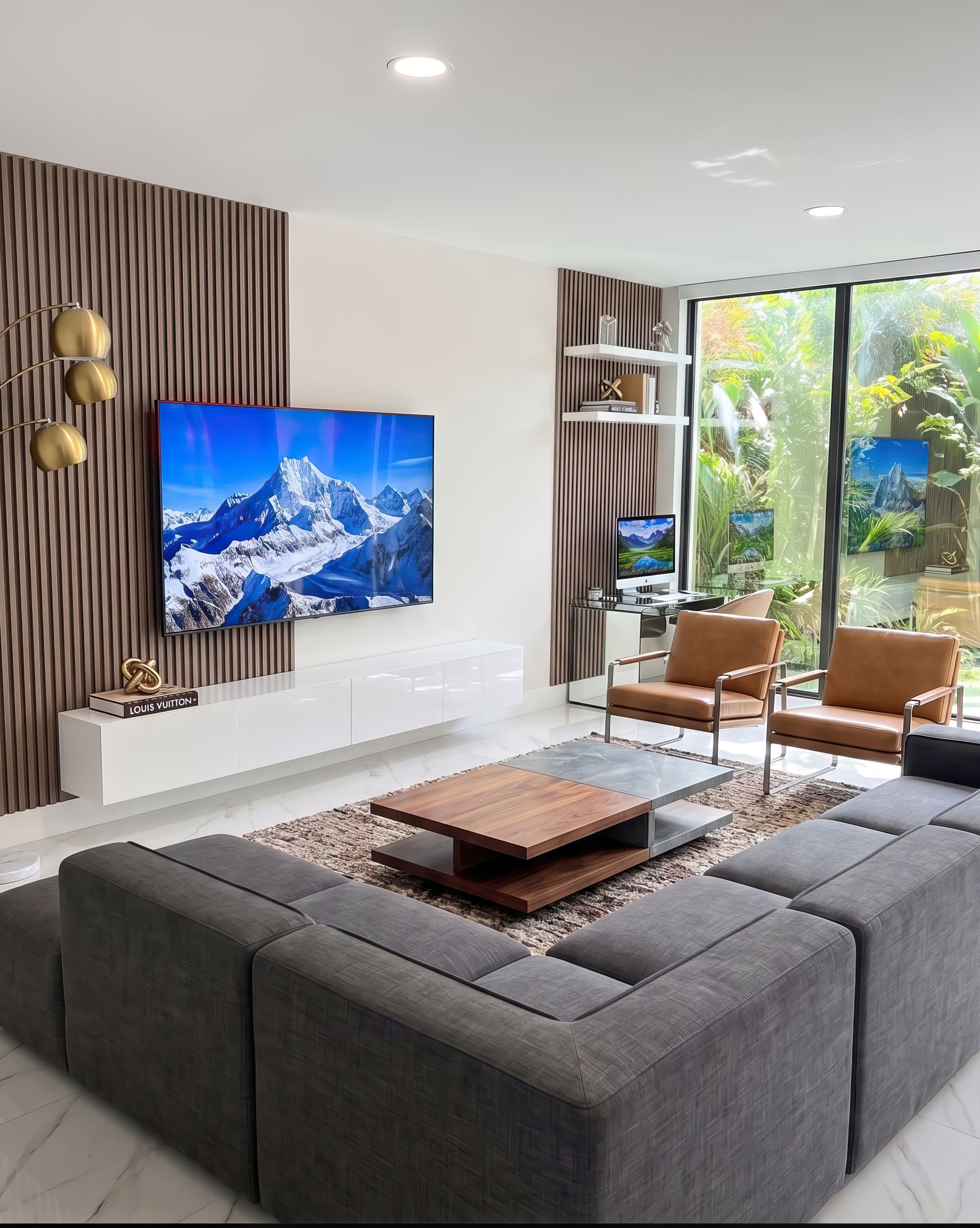 Elegant Custom Wall Panel